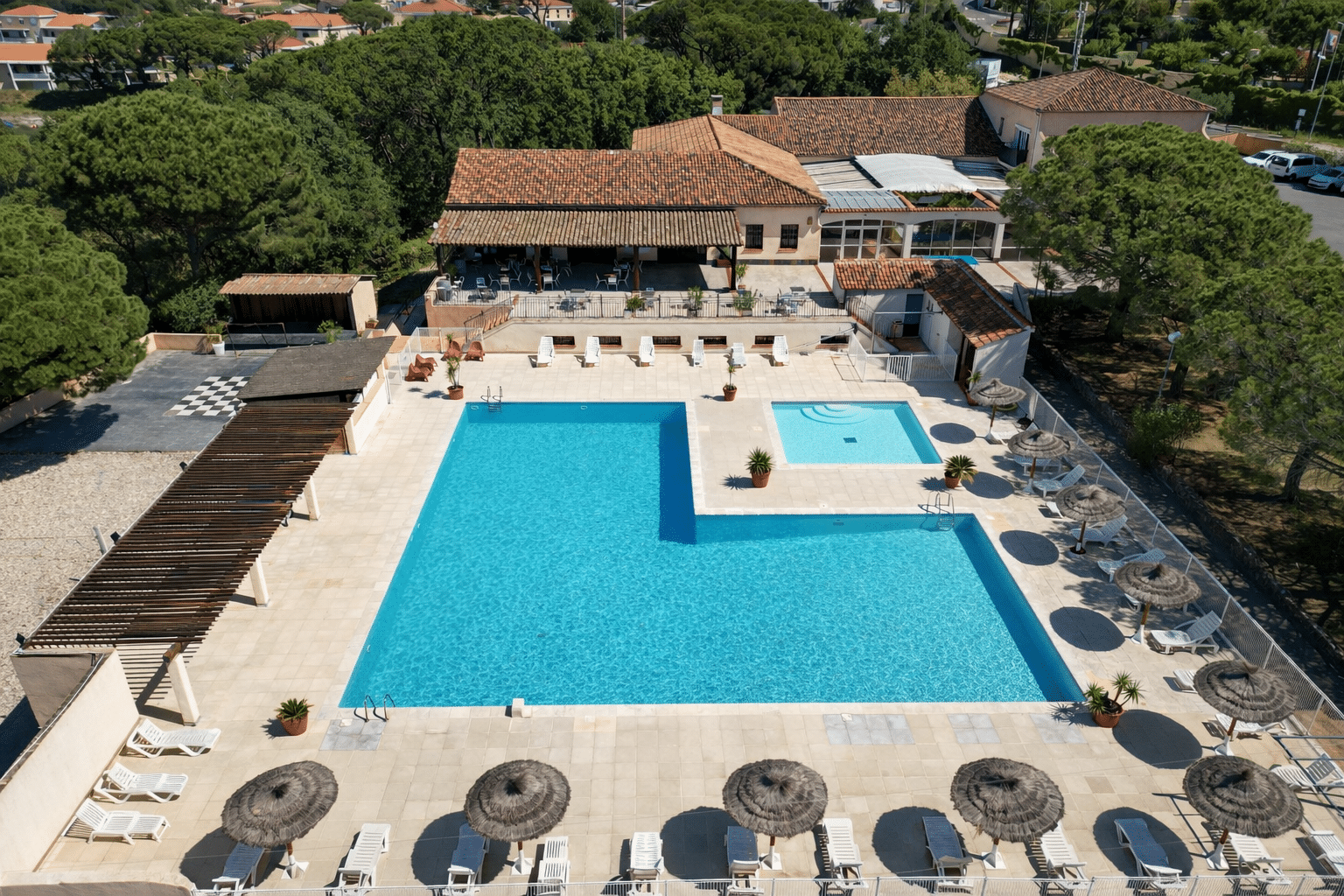 Les résidences du Colombier - Village Vacances - Vue aerienne