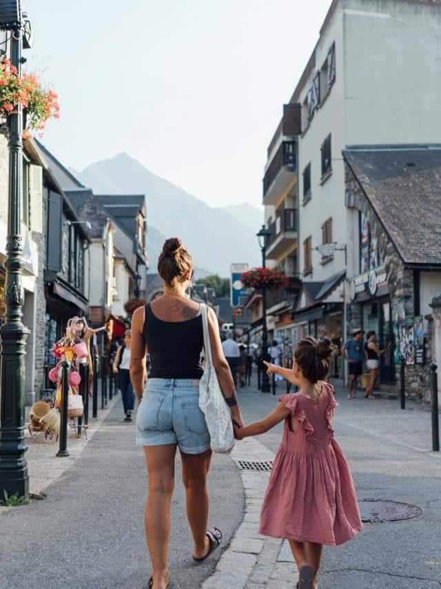 Ballade dans le village de Saint-Lary-Soulan / Les Ramondies, Vacances ULVF