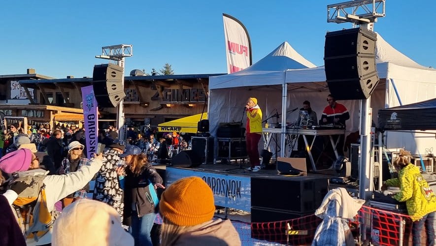 Festival Garosnow au Plat d'Adet près de St-Lary-Soulan (Crédit photo : Ladepeche.fr / DDM)